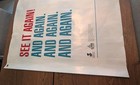 Basic Instinct Massive Home Video Vinyl Banner Rolled  3 Ft  X 6 Ft  