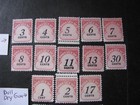 Us Stamps Postage Due Scott   J89-j104 Mnh   free International Shipping 