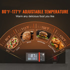 Hot Box Food Warmer 4-tier Concession Warming Cabinet With Water Tray For Pizza