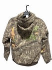Mossy Oak Country Roots Men s Full-zip Sherpa Lined Hooded Bomber Jackets