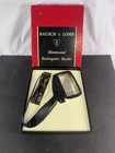 Vintage Bausch   Lomb Illuminated Rectangular Reader Magnifier Tested