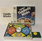 Vintage 1974 Milton Bradley Jumbo Tiddledy Winks Board Game Retro Game Night
