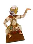 Thailand Handmade Bangkok Vtg Doll Ramakien Monkey God Hanuman Trident Costume