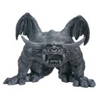Bull Horned Guardian Gargoyle Statue Medieval Figurine Statuette Decoration New