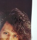 Jon Bon Jovi Real Hand Signed Vintage Mag Foldout Poster Jsa Coa Autograph Rare