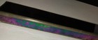 Vintage Kaleidoscope Slag Art Stained Glass With Glitter Confetti Cylinder Wand