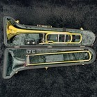 V bach Stradivarius 42bo Trombone F Attachment Begginner Operation Checked Used