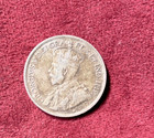 1919 Newfoundland Canada Twenty Five 25 Cents George V Sterling Silver Quarter