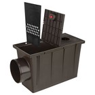 Downpipe Gutter Settler    50mm-125mm Underground Drain Pipe Hopper Gutter Trap