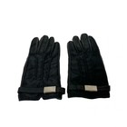 Prada - Black Nylon Leather Women s Gloves