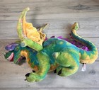 Melissa   Doug Dragon Plush Posable Wired Wings   Legs Retired Over 3ft Flaw 