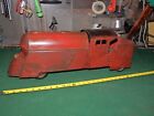 Antique Vintage Marx 3000 Pressed Steel Toy Ride On Train Locomotive Art Deco