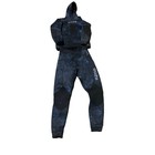Wyyhaa 3mm Neoprene Spearfishing Wetsuit Xl Blue Camo 2-piece With Hood