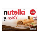 Nutella 36 Snack Bars  Hazelnut Spread With Cocoa  Individually Wrapped