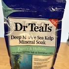 Dr  Teal s Deep Marine Sea Kelp Mineral Soak Purify   Hydrate W Epsom Salt 3 Lbs