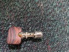 Vintage Grover Sta-tite Pegs For 5 String Banjo  Chrome W  Rare Rosewood Buttons
