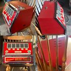 Vintage 70   s Bar Top Electronic Draw Poker Game Machine  25 Cent Coin Operated
