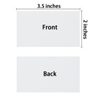 100 Pack Thick Paper Cardstock Blank Heavy Cards Stock For Invitations  Greet   