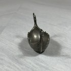 Vintage Pewter Norway Viking Dragon Ship Handstopt Tinn Tpb 3  Dish