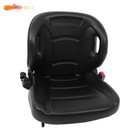 Black Universal Forklift Seat Fits For Clark Cat Hyster Yale Toyota New