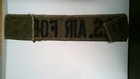 Military Patch Vintage Vietnam Era Od Green Us Air Force Name Tape  13