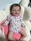 22inch Newborn Reborn Baby Doll Weighted Realistic Boy Sleeping Hand Rooted Hair