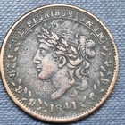 Hard Times Token 1841 May Tenth 1837 Specie Payment Suspended  103811