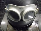Ww2 German Luffschutz Police M34 Helmet And Motorized Unit Goggles