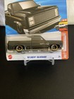 New Hot Wheels 2025  83 Chevy Silverado Black  157 250 Hot Trucks 9 10