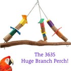 3635 Huge Branch Perch Bird Toy Cages Toys Chewy Shred Amazon Macaw Cockatoo Pet