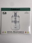 Cuisinart Food Processor How-to Dvd Premier Series 7   9 Cup Capacity New Disc