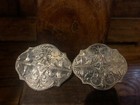 Vintage Sterling Silver Conchos Big 2  By Kustom Kraft Qty 2
