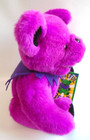 Nwt 1990 Liquid Blue Grateful Dead Pink 12  Plush Jointed Bear