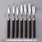 7pcs set Palette Knife Scraper Spatula Set For Artist Oil Painting Knives Tools
