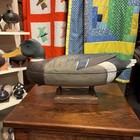 Vintage Early Bob White Tullytown Pa 1960s Mallard Drake Duck Decoy Original