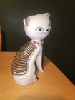 Vintage Holt Howard Cozy Kitty Cat Wired Letter Holder Pencil Holder Japan 1958