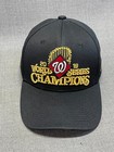 Washington Nationals Hat Cap Adult Black New Era 2019 World Series Champions