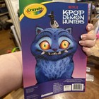 New Kpop Demon Hunters Crayola Coloring Book With Stickers