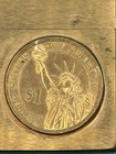 Vintage 2012 Statue Of Liberty Dollar Coin Emblem Brass Zippo Lighter New