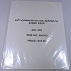 Sealed 2003 Commemorative Stamp Yearbook W  Stamps Mint Set Album Free Ship