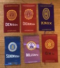 Tobacco Cigarette Egyptienne Luxury Silks   Lot Of 6   College Fraternal Seal