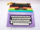 Olivetti Lettera 40 Typewriter - Rainbow Design - Revised   Working