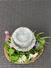 Garden Miniature Outdoor Birdbath Fountain Dollhouse Accessories 3 5x2 75x3 75