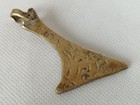 Ancient Viking Celtic Amulet Bronze Pendant Archaeological Find Rare Artifac