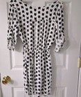Mimi Chica Black  Cat Print Dress Fun  Kitten Size Medium Cat Lady Whimsical