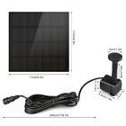 Solar Power Fountain Submersible Floating Water Pump Bird Bath Pond Garden Decor