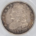 1835 Capped Bust Dime Pcgs Au53 Choice Coin