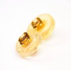 Authentic Vintage Chanel  Cc Logo Buttons Gold Tone 2p