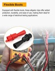New Fluke Ac175 Insulated Alligator Clip Flexible Boots For Test Leads