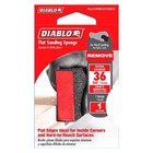 Diablo 4 In  L X 2-1 2 In  W X 1 In  36 Grit Coarse Block Sanding Sponge